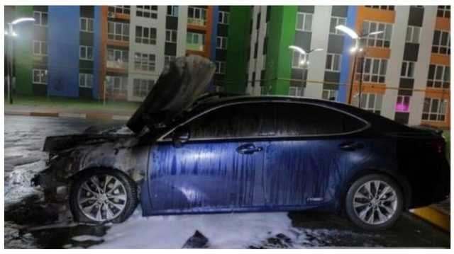 В Ирпене сожгли автомобиль сотрудника налоговой инспекции