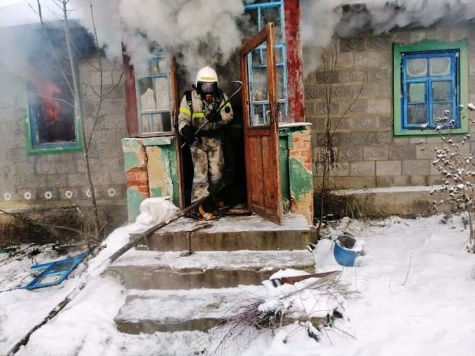 При пожаре в Винницкой области погибла женщина (ФОТО)