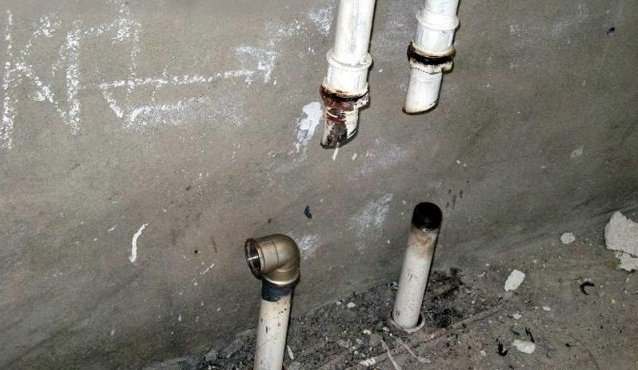 В Днепропетровской области в стояках жилых домов замерзла вода (ВИДЕО)