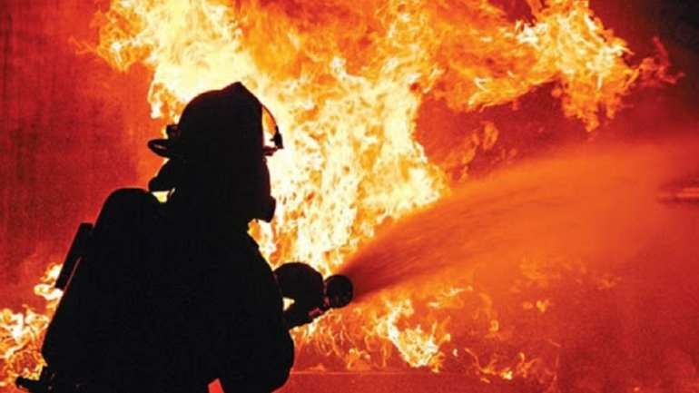 В Соломенском районе Киева горели гаражи