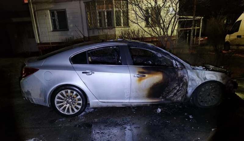 Ночью в Коцюбинском сожгли авто экс-мэра