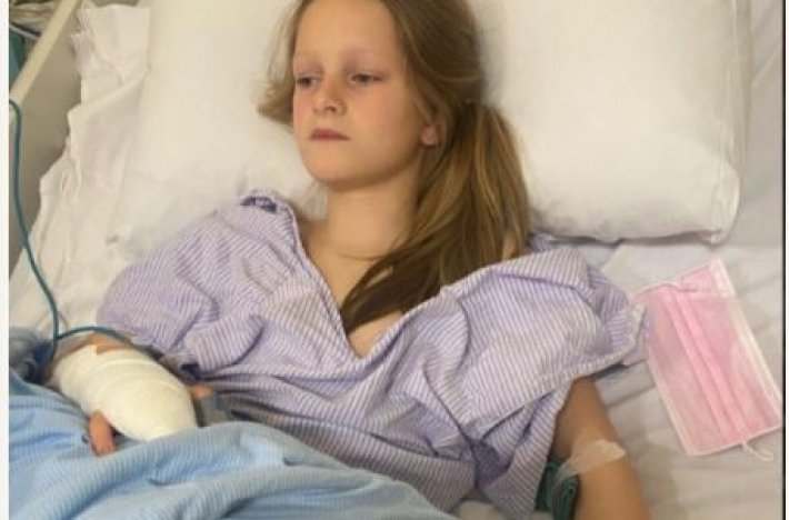 Девятилетняя девочка чудом выжила после нападения домашнего хомячка