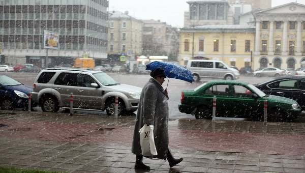На Украину снова движется холод с ночными морозами и мокрым снегом