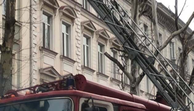 В Одессе горел многоэтажный дом — жильцов эвакуировали
