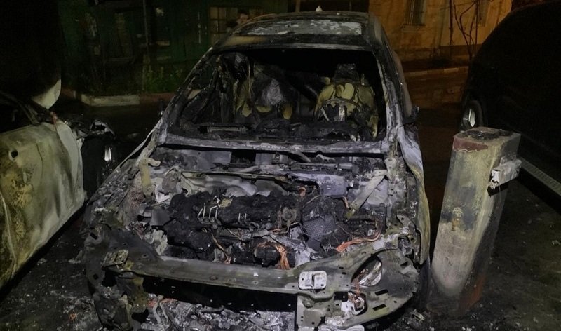 В Одессе сожгли авто экс-прокурора области