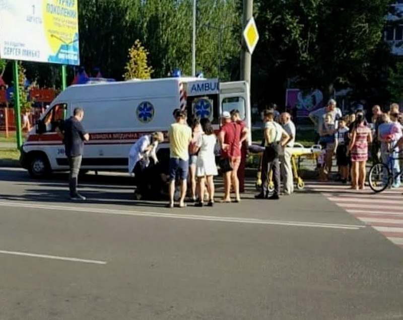 В Мелитополе на пешеходном переходе сбили ребенка