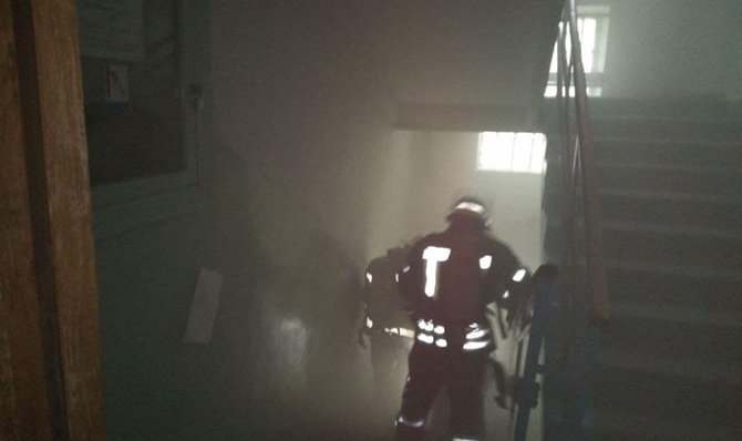 В Волновахе горела центральная больница: эвакуировано 110 человек