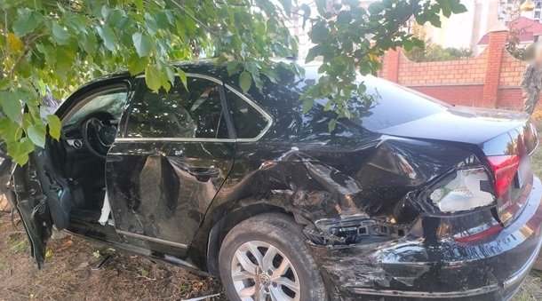 На трассе Одесса-Южное водитель Lexus врезался в машину военных (ФОТО)