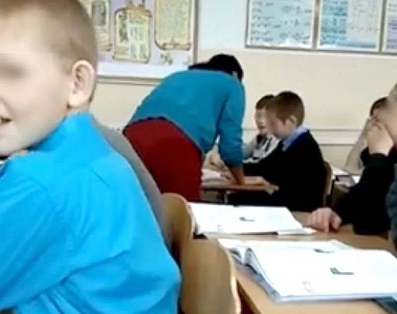 Учительница на Волыни подняла руку на школьника (ВИДЕО)