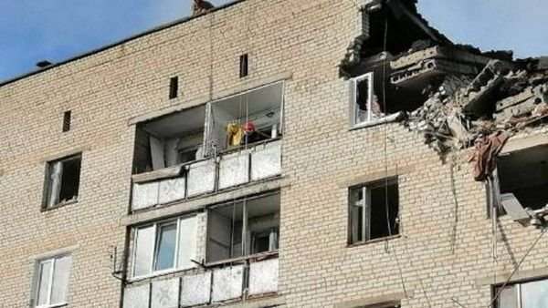 В Новой Одессе взрывом газа разрушены два этажа жилой пятиэтажки