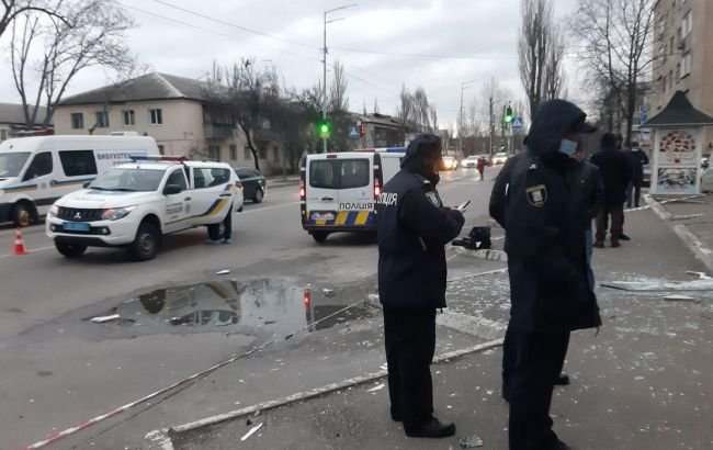 В Киеве грабители взорвали банкомат и украли деньги