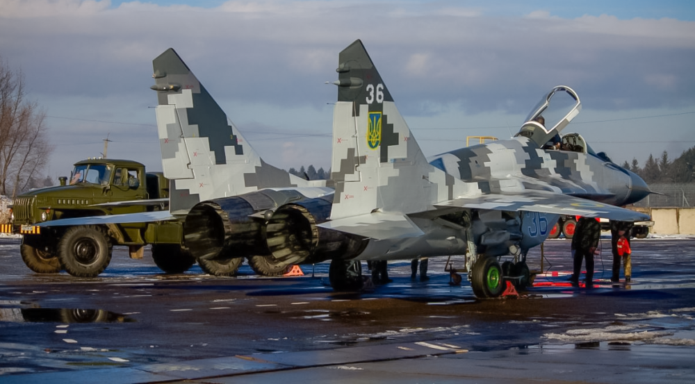 Повітряні Сили отримали черговий відновлений винищувач МіГ-29