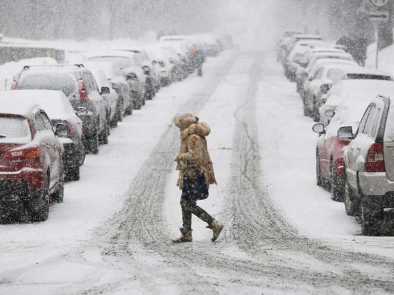 В Україну ідуть потужні снігопади