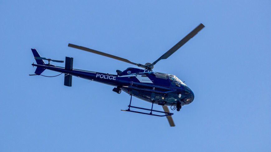 Вертолет полиции потерпел крушение на юге Калифорнии