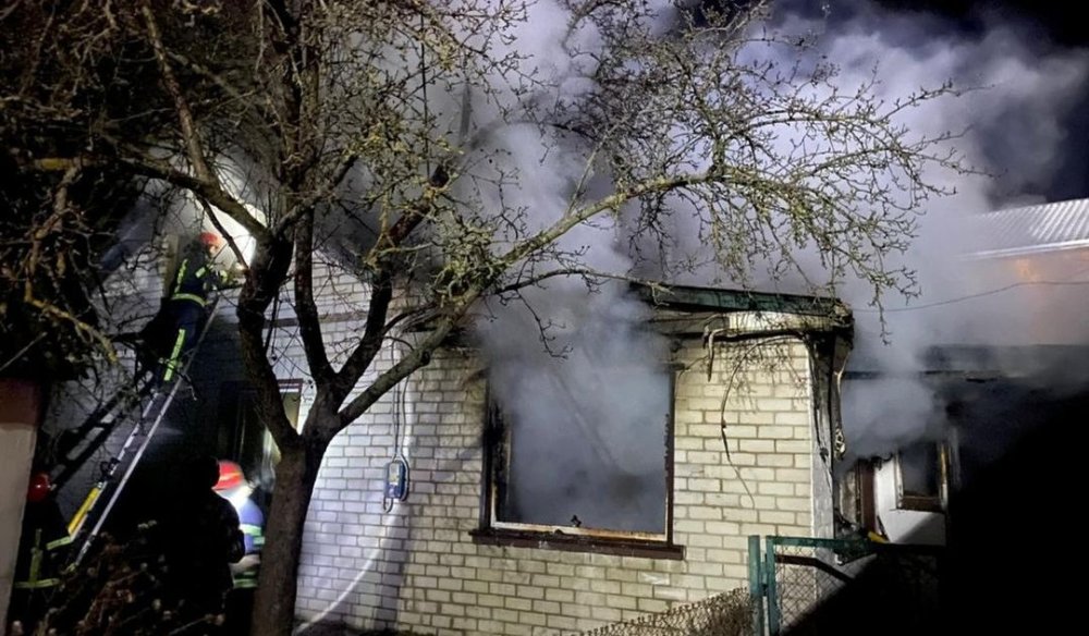 У Броварах під час пожежі в будинку живцем згорів чоловік