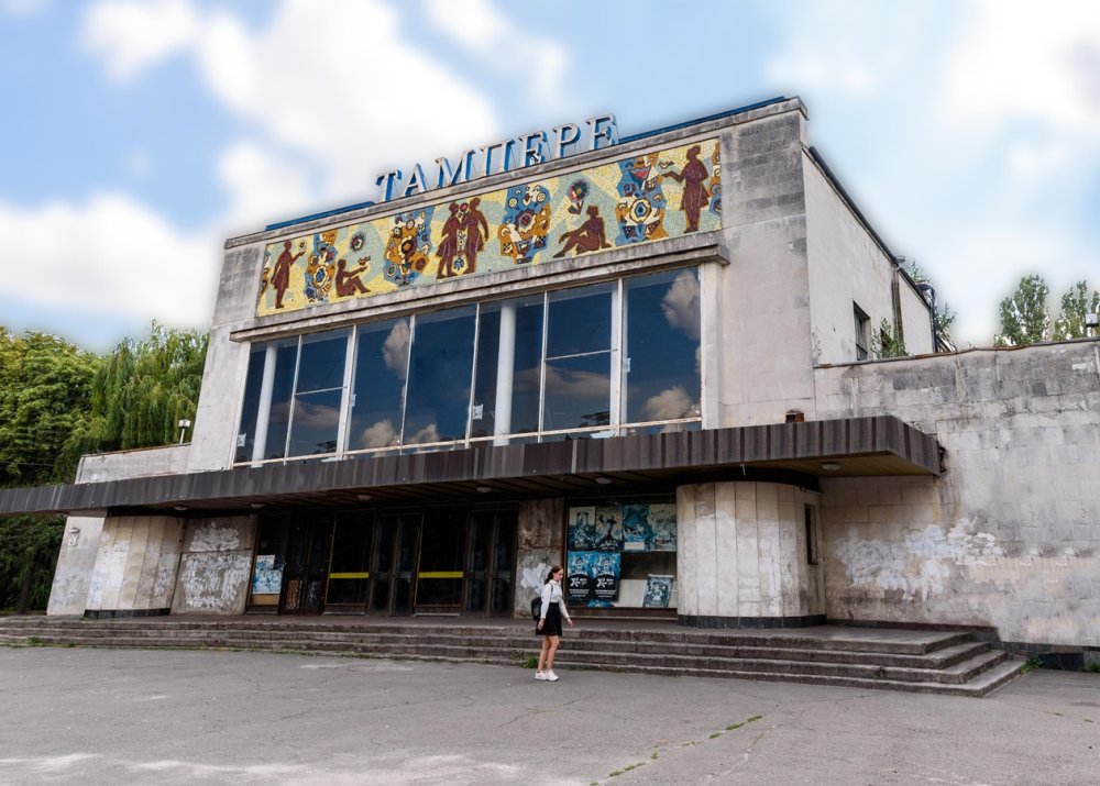 У Києві горів кінотеатр Тампере