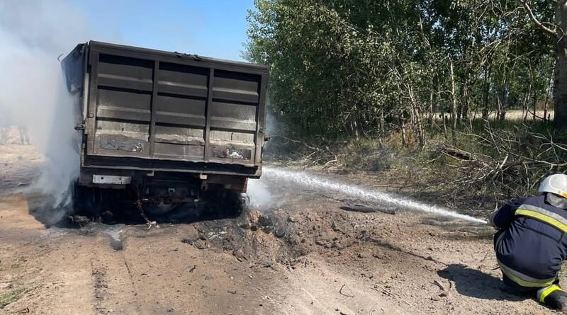 На Київщині на протитанковій міні підірвалася вантажівка