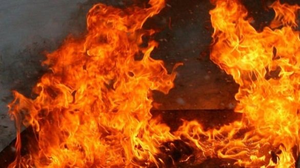 На Черкащині чоловік отримав опіки через пожежу