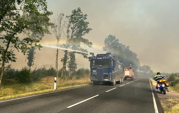 Неподалік Берліна евакуювали жителів через лісові пожежі