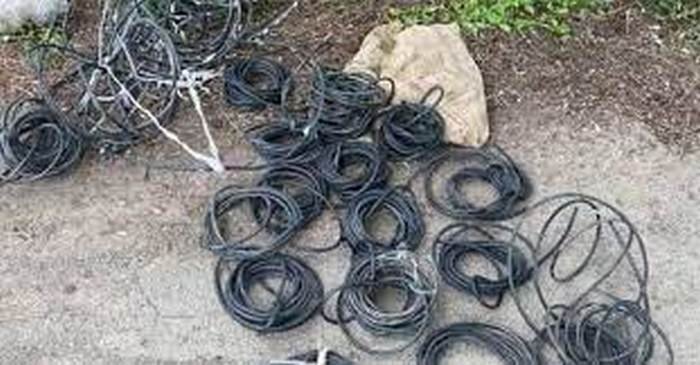 В Запоріжжі крадії кабельної продукції попалися на гарячому (ВІДЕО)