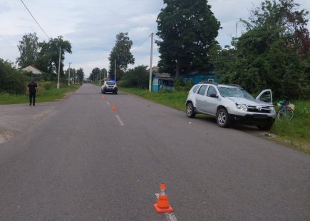 На Сумщині збили підлітка велосипедиста