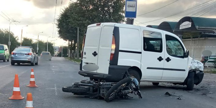 У Луцьку внаслідок ДТП постраждав 17-річний мотоцикліст