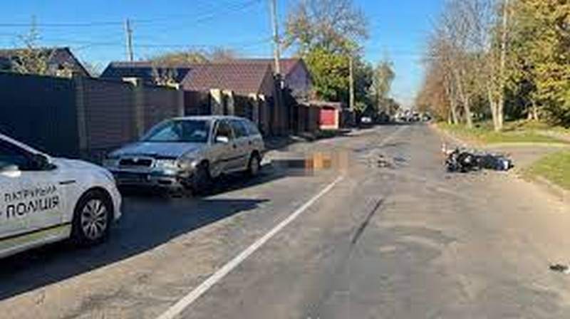 У Вінниці в ДТП загинув 22-річний мотоцикліст