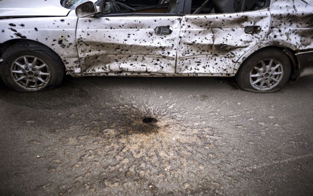 На Харківщині окупанти розстріляли евакуаційну колону з цівільними автомобілями (ФОТО)