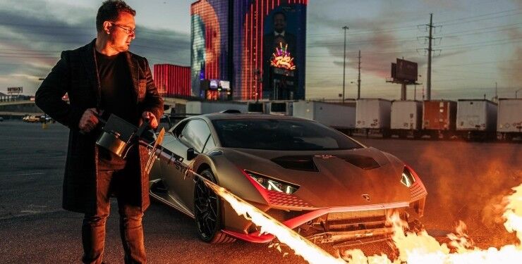 Блогер підпалив ексклюзивний Lamborghini за $330 тисяч заради лайків в Instagram