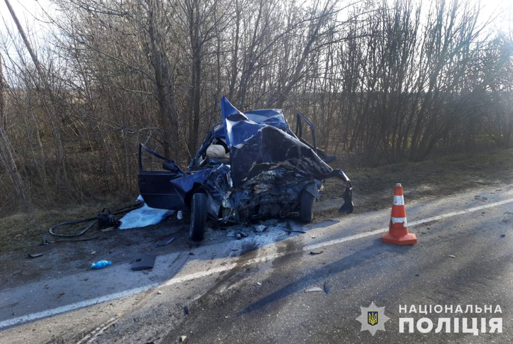 У ДТП на Запоріжжі трагічно загинула молода водійка легковика (ФОТО)