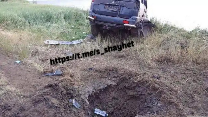 На Миколаївщині автомобіль наїхав на міну
