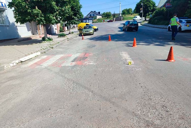Не помітив, що збив: у Бучачі водій наїхав на дитину і поїхав далі