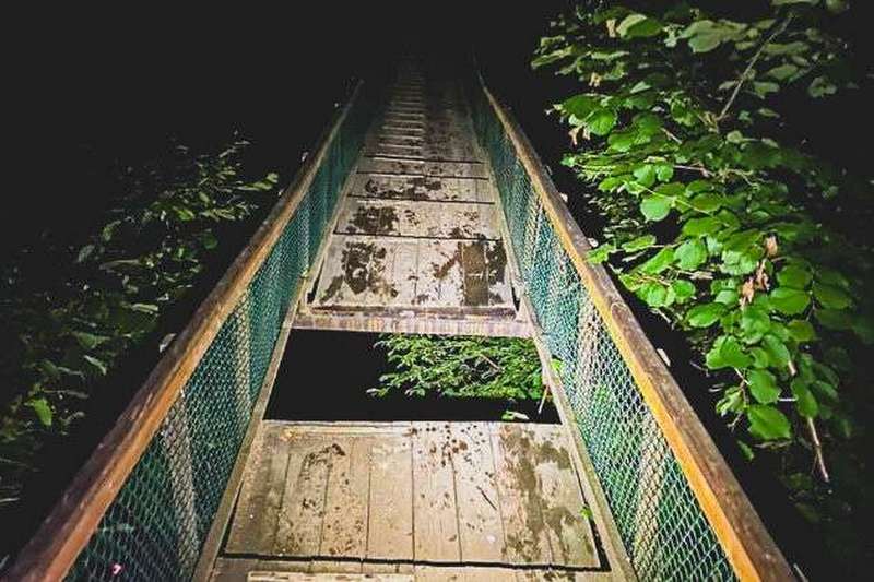 На Закарпатті під туристами провалився міст: загинула жінка (ФОТО)