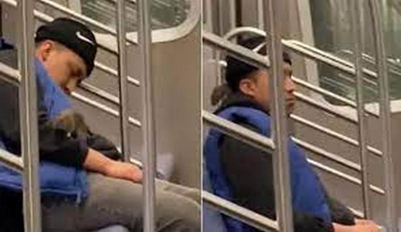 У США у вагоні метро пацюк заліз на сплячого пасажира (ВІДЕО)