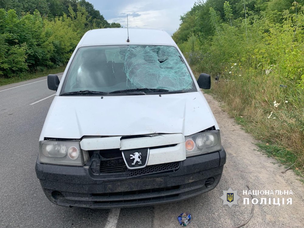На Вінниччині внаслідок наїзду легковика помер у лікарні старенький велосипедист (ФОТО)