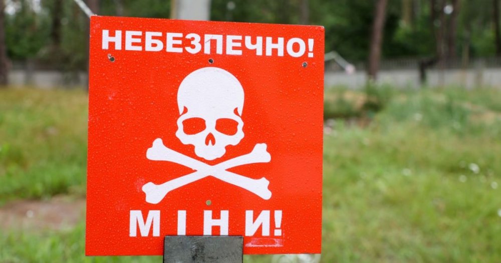 На Харківщині чоловік косив траву і підірвався на російській міні