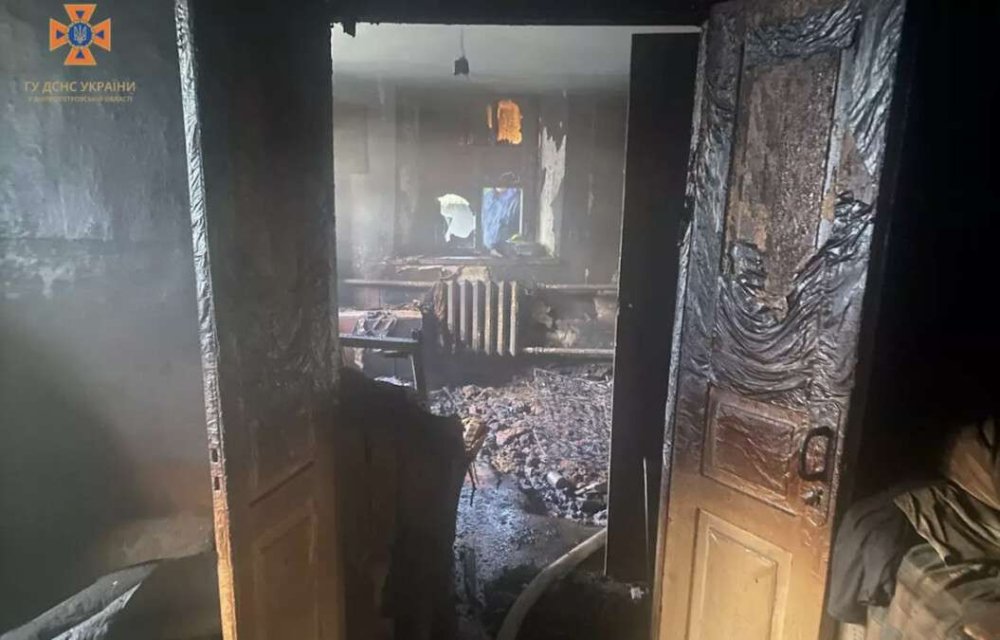 У Кривому Розі в палаючому будинку знайшли обгоріле тіло власника
