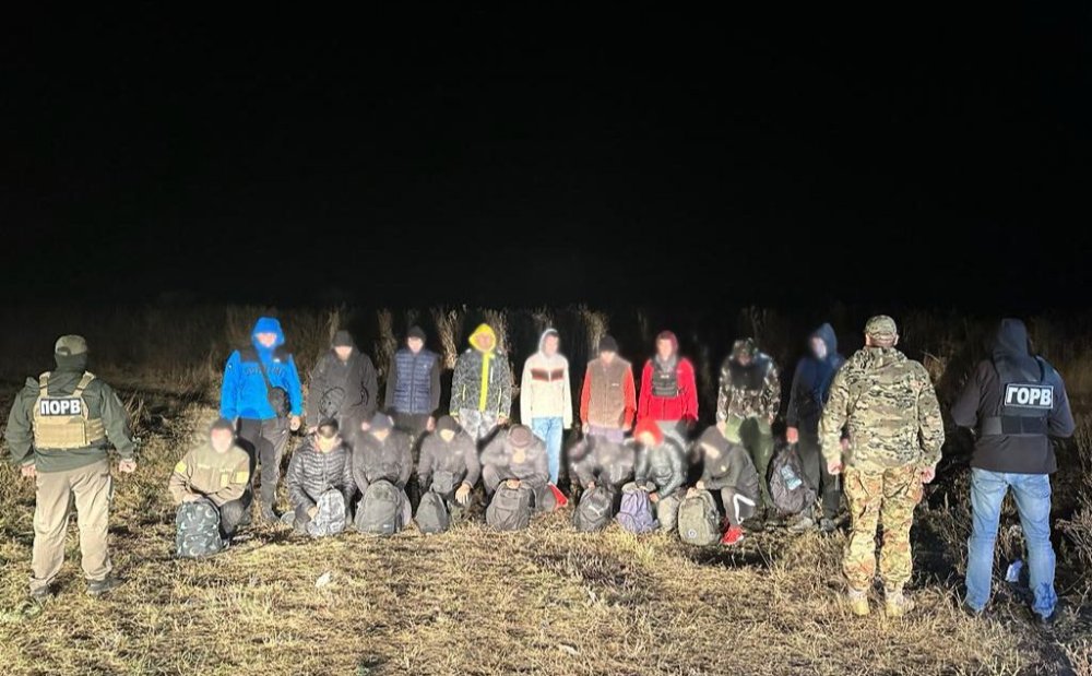 Прикордонники затримали в Одеській області одразу 17 ухилянтів (ВІДЕО)