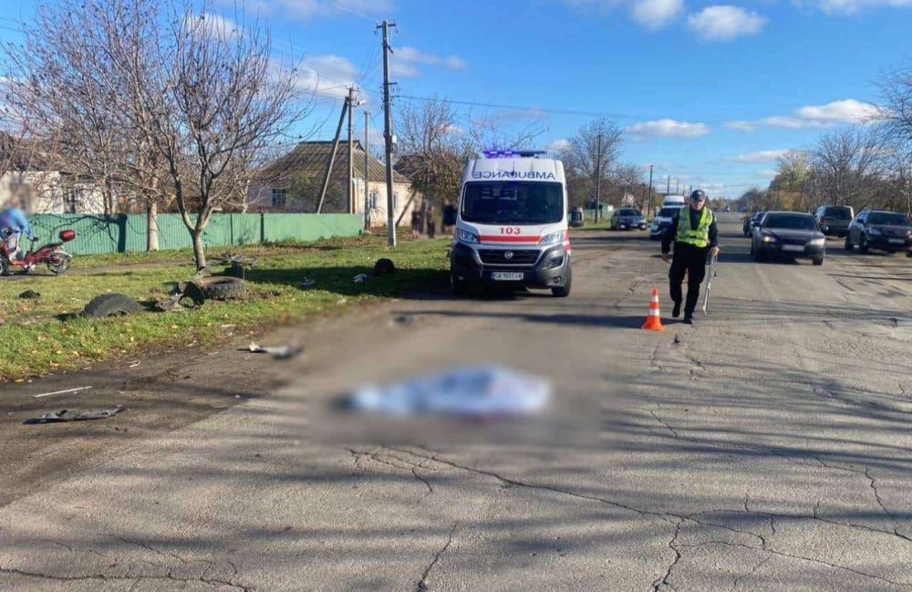 На Черкащині 17-річний водій легковика скоїв смертельний наїзд на двох дітей (ФОТО)