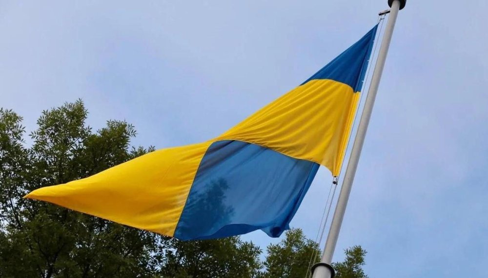 У Бориславі підпалили український прапор (ВІДЕО)