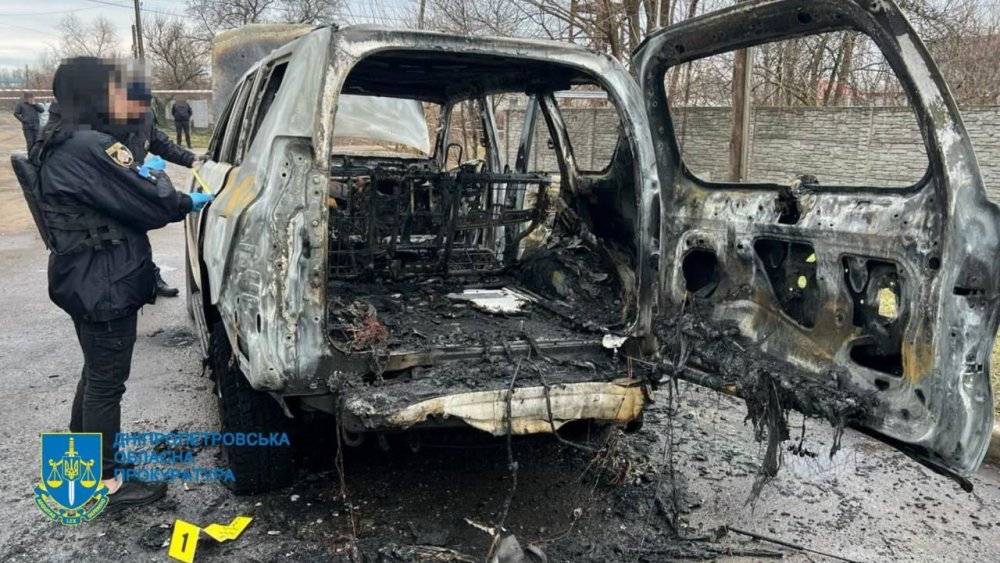 У Нікополі розстріляли авто з заступником мера: усі деталі (ФОТО)