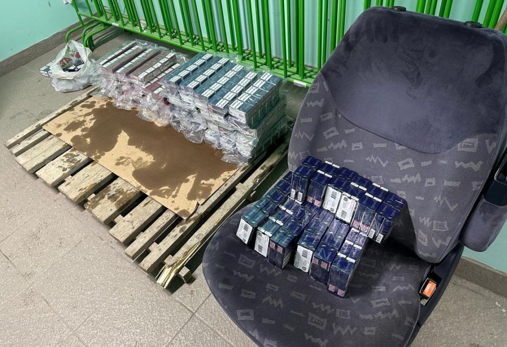Прикордонники затримали автомобіль «запакований» сигаретами (ВІДЕО)