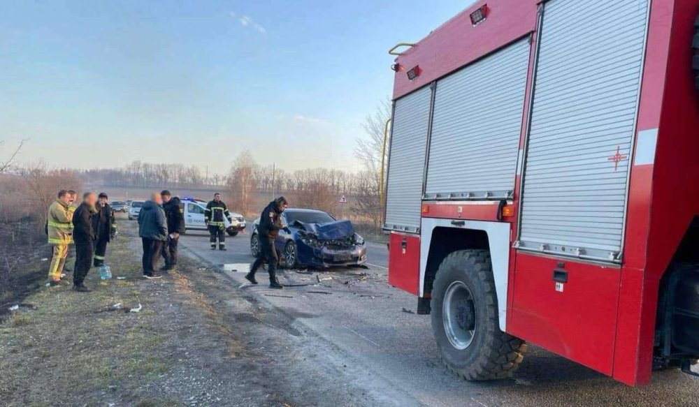 На Черкащині вагітна водійка збила рятувальника, який гасив пожежу (ФОТО)