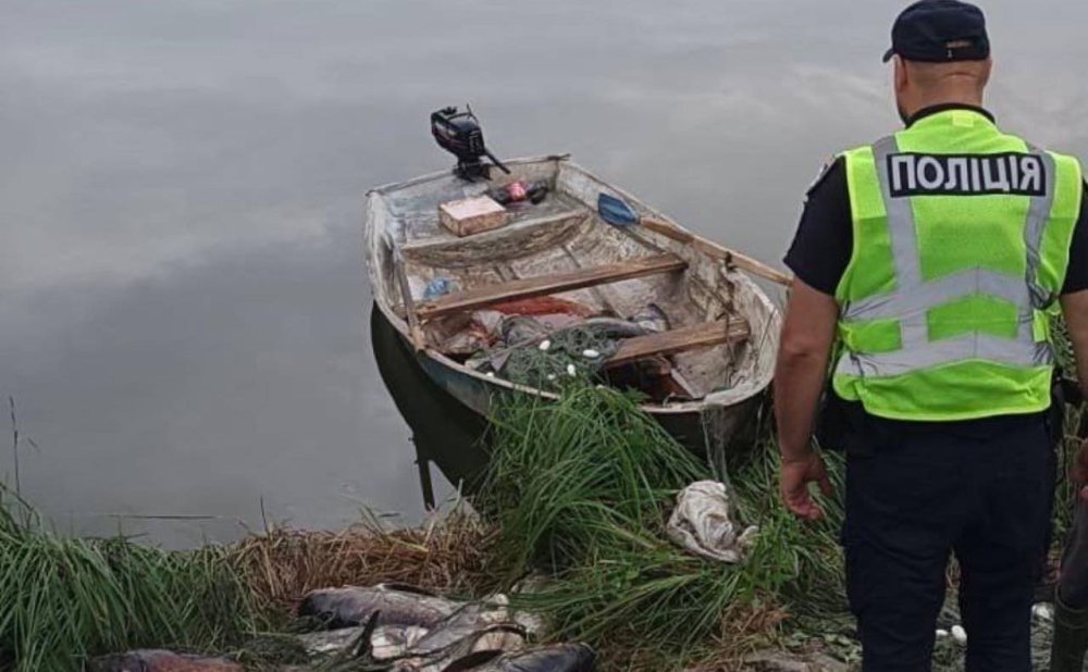 На Київщині спіймали браконьєрів, які добули майже півтони риби (ФОТО)