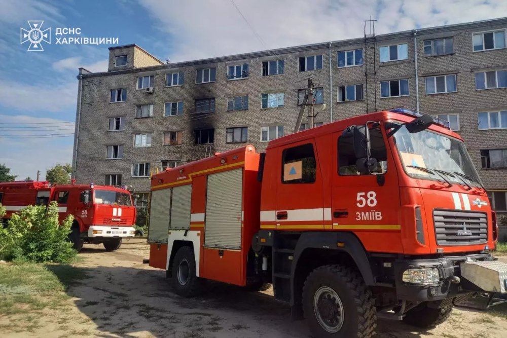 У гуртожитку на Харківщині згоріла дівчина (ФОТО)