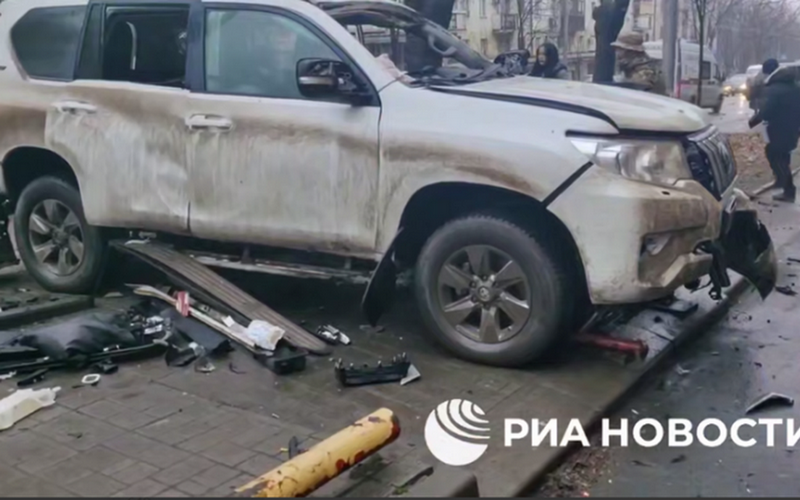 У Донецьку підірвали автомобіль начальника Оленівської колонії, він загинув