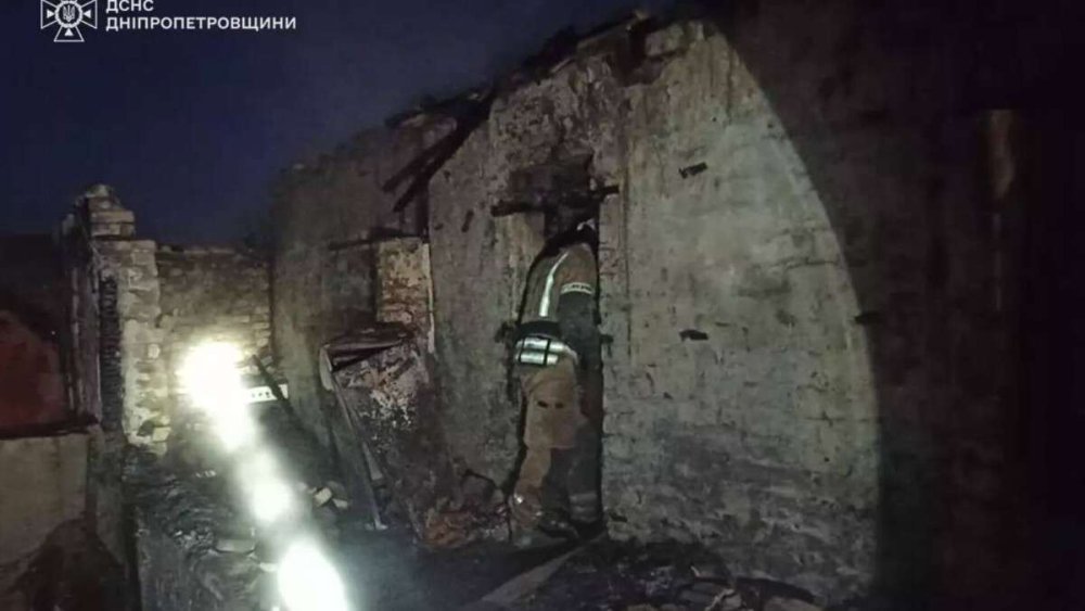 На Дніпропетровщині у масштабній пожежі живцем згоріла жінка