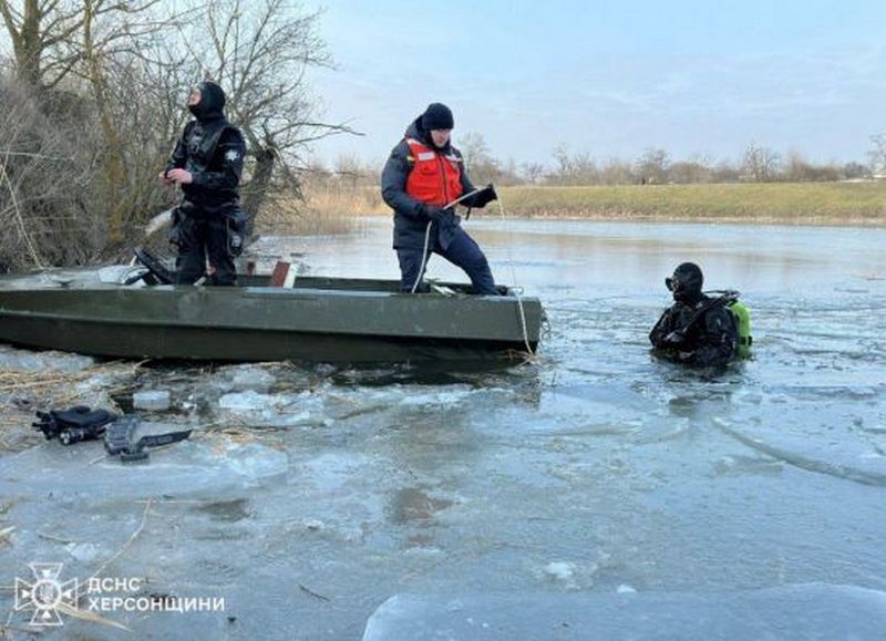 Трагедія на Херсонщині: у річці виявили тіла трьох дітей, які провалилися під кригу