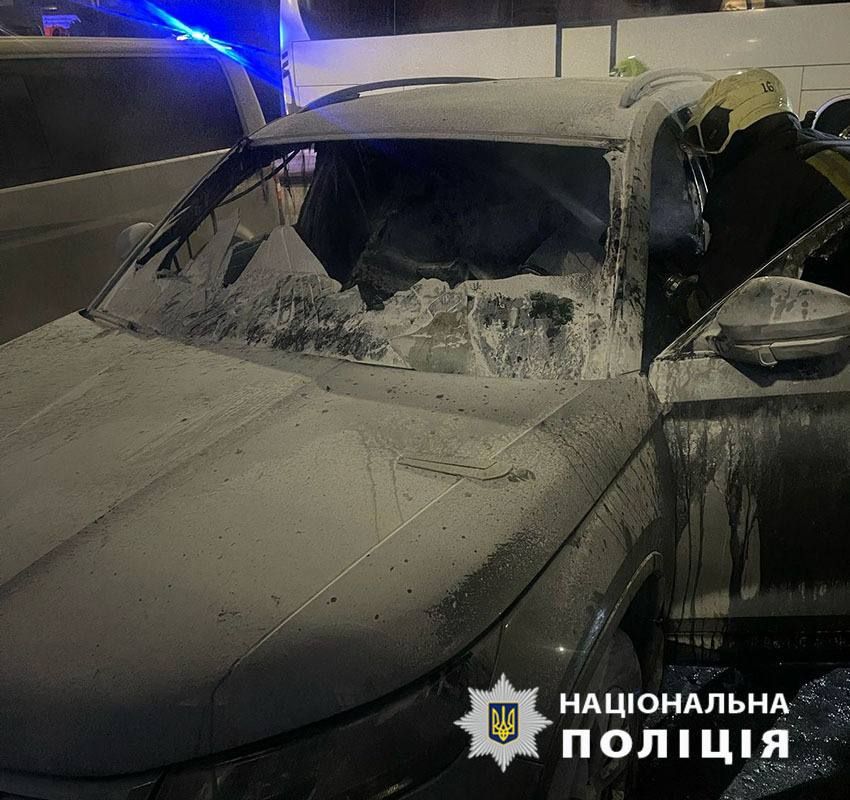 Затримано киянина, який через помсту підпалив автомобіль колишнього керівника (ФОТО)