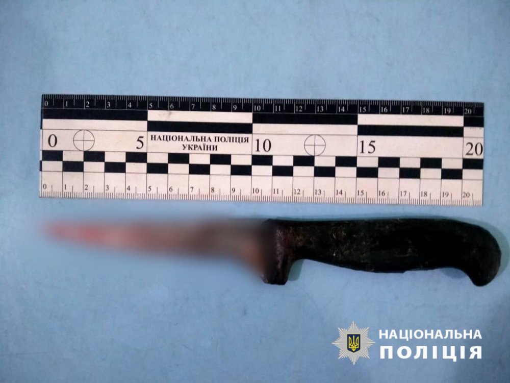 Вдарив жінку ножем та виставив за двері: на Одещині поліція затримала чоловіка